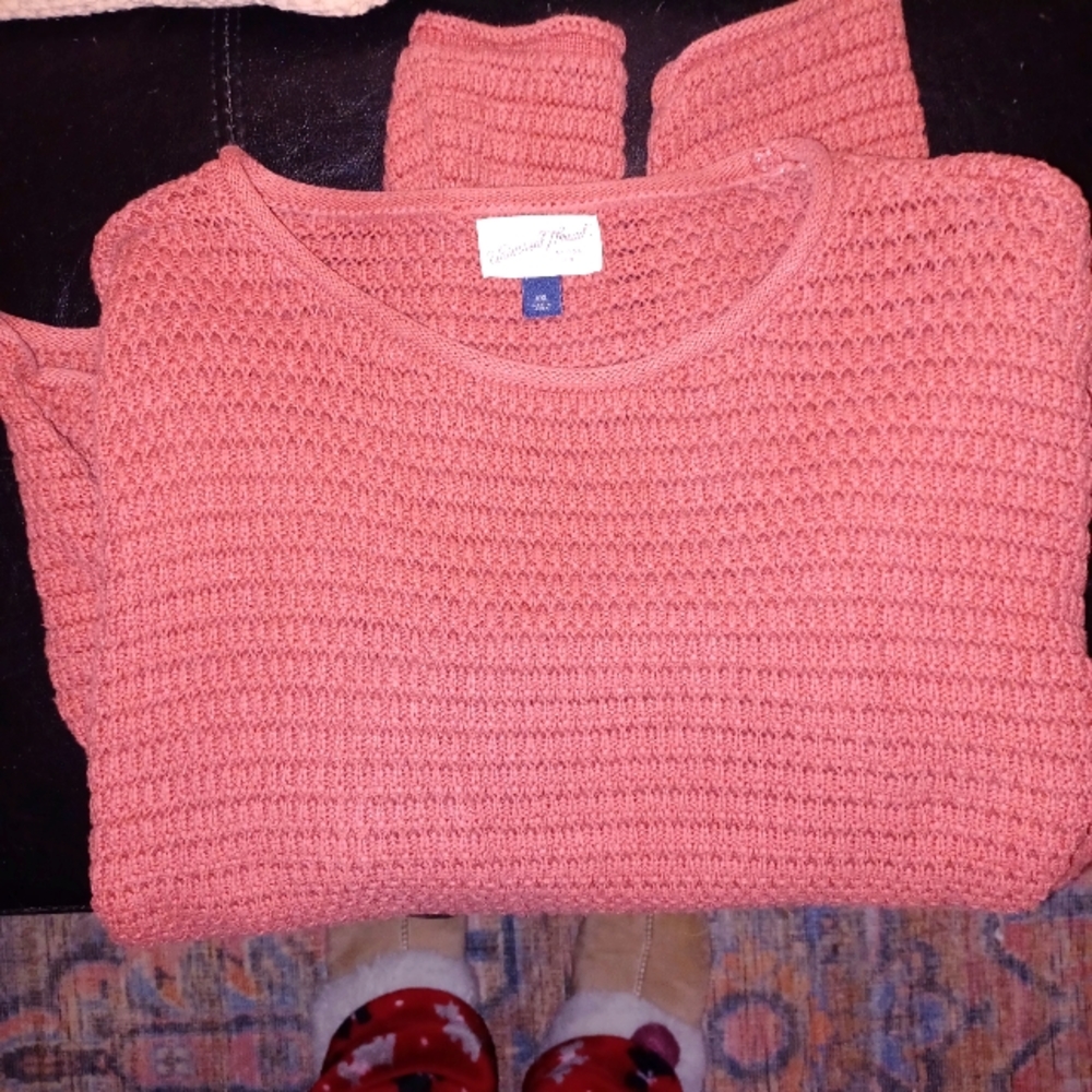 XL Soft Rust Sweater